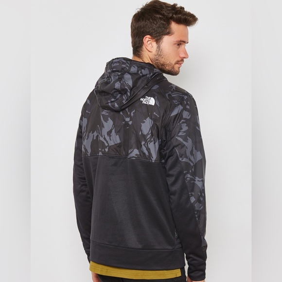 THE NORTH FACE SZ SM Train Logo Overlay Jacket CAMO - Picture 2 of 9